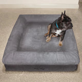 z Dazy Dog Dog Bed Grey Orthopedic Memory Foam Extra Large