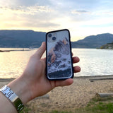 Clear Alps iPhone 6/6s/7/8/SE Case With Black Ridge