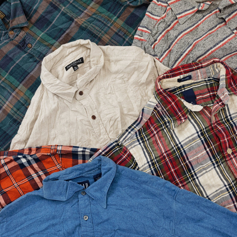 Preloved Flannel Shirts | Set of 2