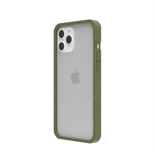 Clear iPhone 12 Pro Max Case with Forest Floor Ridge