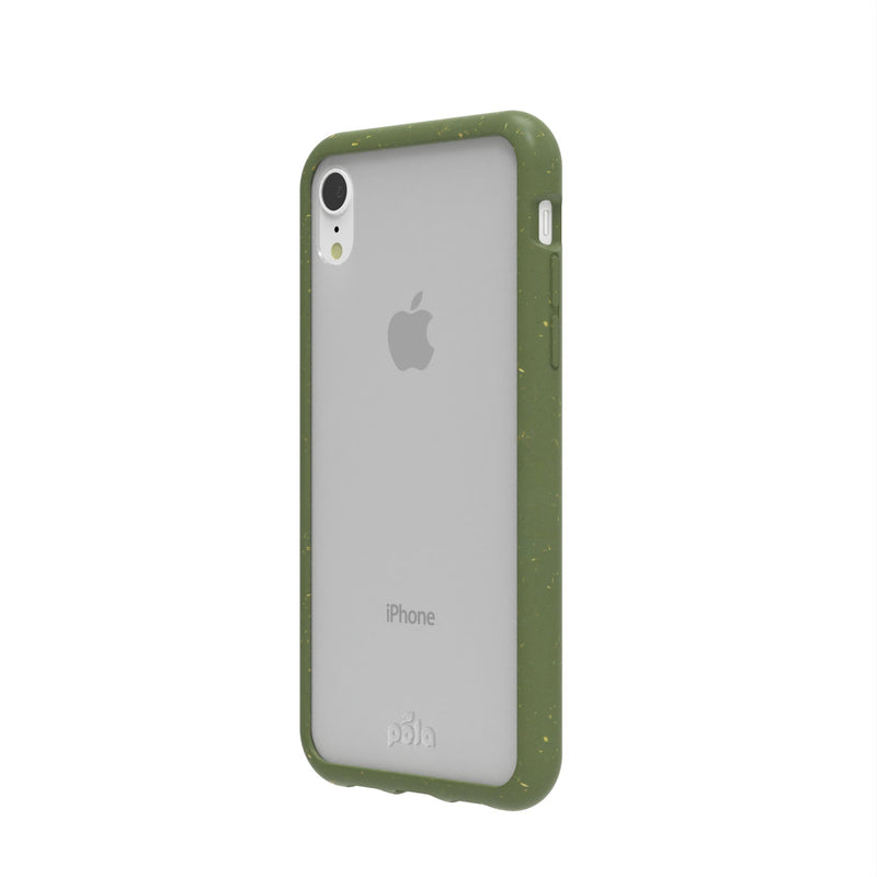 Clear iPhone XR Case with Forest Floor Ridge
