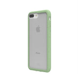 Clear iPhone Plus Case with Sage Green Ridge