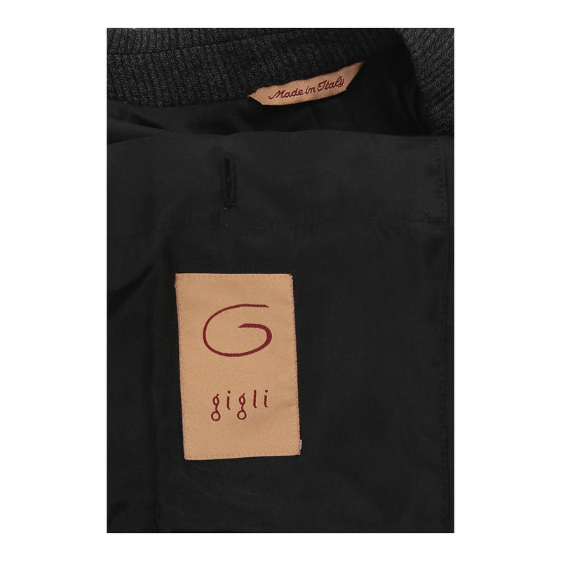 Gigli Blazer - Medium Black Wool