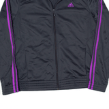 ADIDAS Jacket Grey Track Womens M