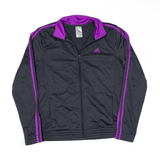 ADIDAS Jacket Grey Track Womens M