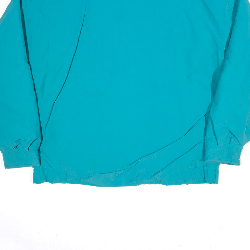 Vintage WOOLRICH Fleece Lined Turquoise Jacket Blue 80s Womens L