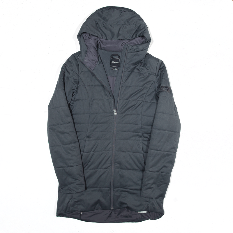 BERGHAUS Coat Blue Hooded Puffer Womens S