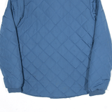 DIESEL Jacket Blue Nylon Quilted Womens L