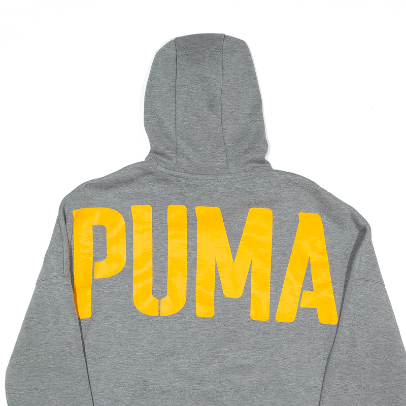 PUMA Hoodie Grey Pullover Mens S