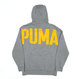 PUMA Hoodie Grey Pullover Mens S