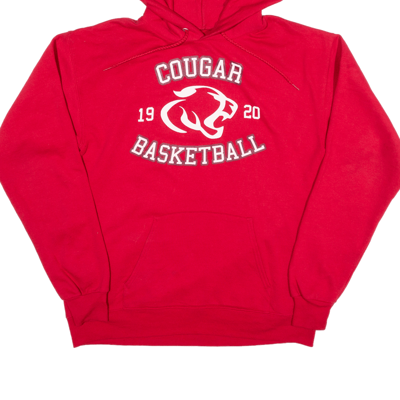 HANES Washington State Cougars Hoodie Red Pullover Mens M