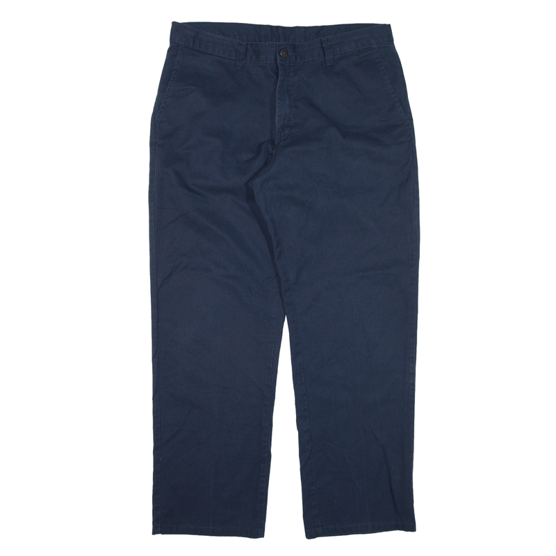 DICKIES Workwear Trousers Blue Regular Straight Mens W34 L29