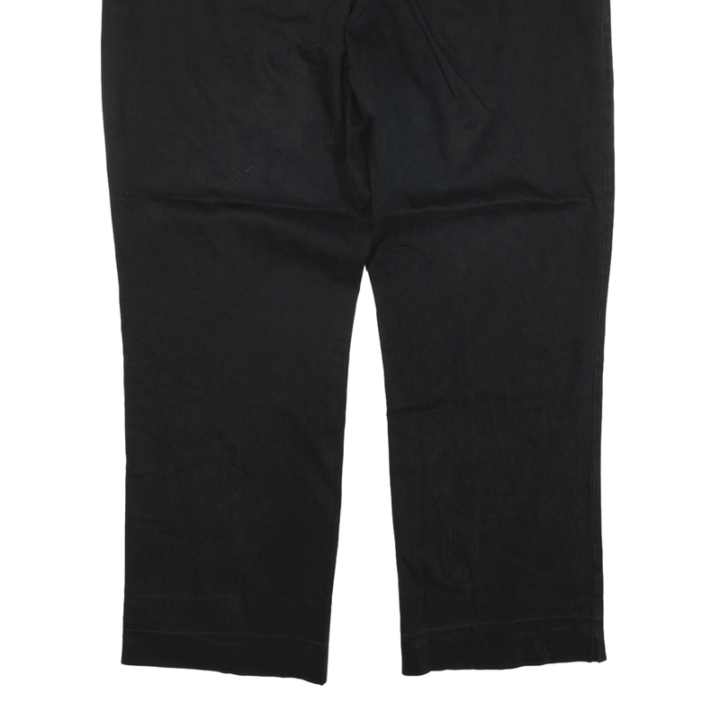 DICKIES Workwear Trousers Black Relaxed Straight Womens W38 L27