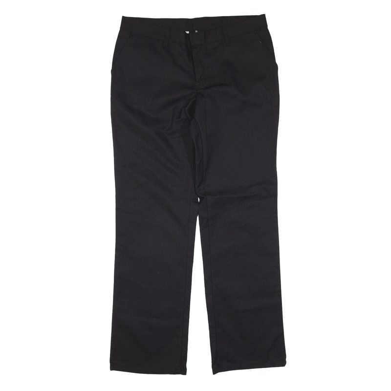 DICKIES Workwear Trousers Black Relaxed Straight Womens W34 L31