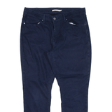 LEVI'S Mid Rise Trousers Blue Slim Skinny Womens W33 L30