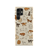 London Fog Kitty Cats Samsung Galaxy S22 Ultra Case