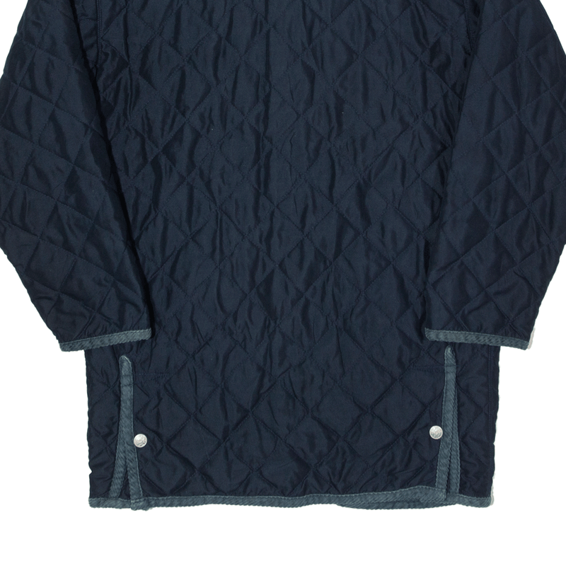 NORTH POLE Blue Quilted Jacket S