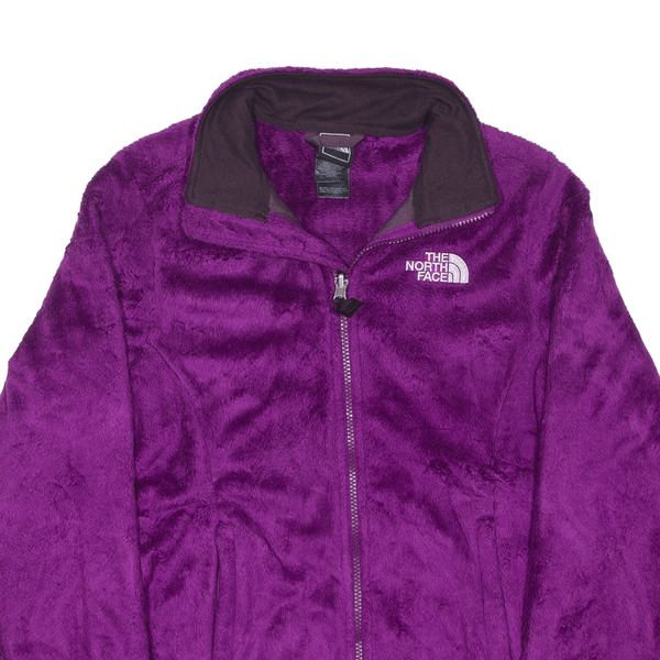 THE NORTH FACE Fleece Jacket Purple Womens S