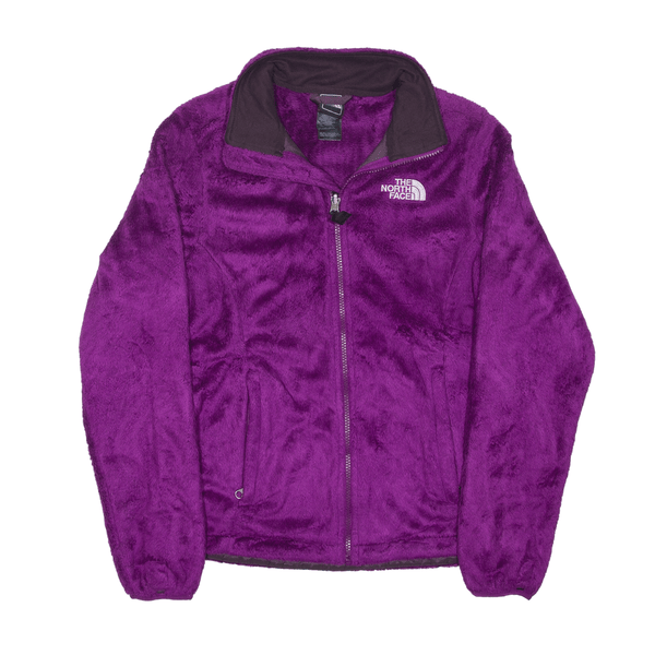 THE NORTH FACE Fleece Jacket Purple Womens S