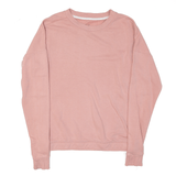 REEBOK Sweatshirt Pink Womens XS