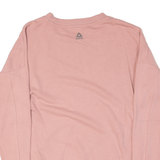 REEBOK Sweatshirt Pink Womens XS