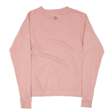 REEBOK Sweatshirt Pink Womens XS