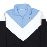 FILA Sweatshirt Blue 1/4 Zip Mens S