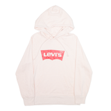 LEVI'S Pink Pullover Hoodie Womens S