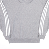 ADIDAS Sports Grey Pullover Hoodie Womens S