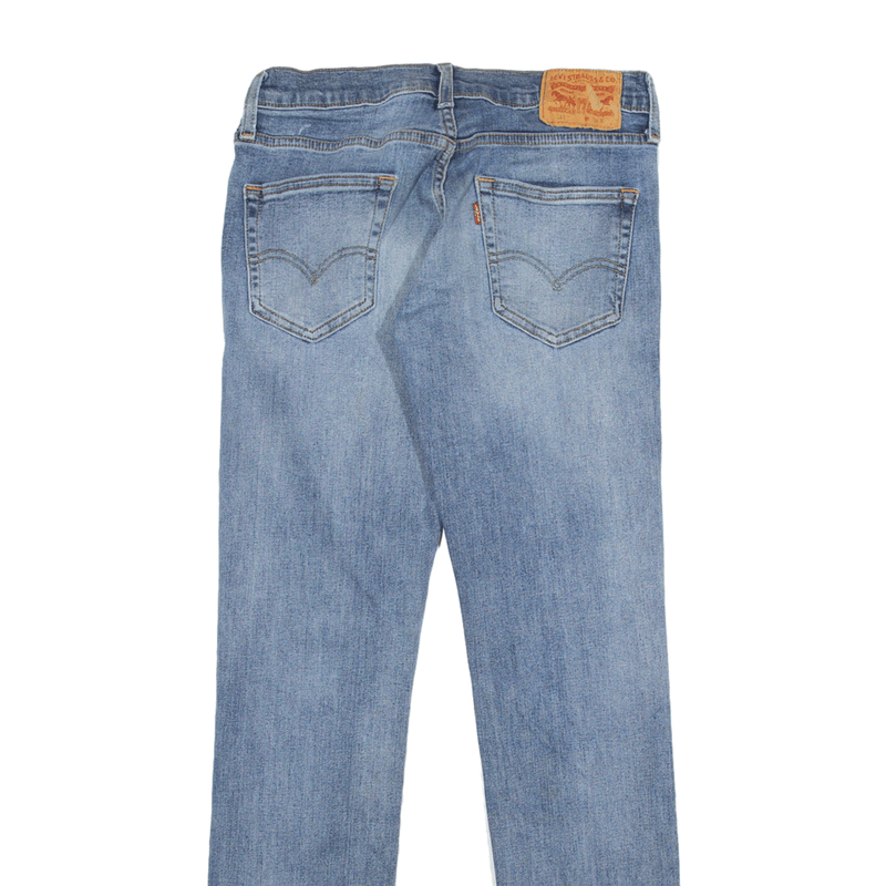LEVI'S 511 Jeans Blue Denim Skinny Straight Mens W29 L32