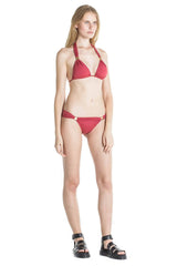 Nina Classic Brief Bikini Bottom Terracotta