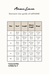 Lapland mid-length linen dress M Cream