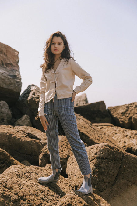 LAZAREV BLOUSE - LINEN