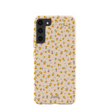 Seashell Little Yellow Flowers Samsung Galaxy S22+(Plus) Case
