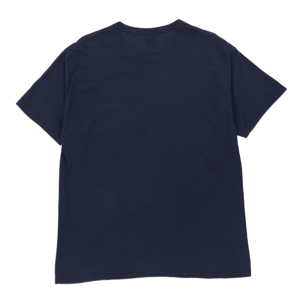 Vintage navy Gildan T-Shirt - mens large