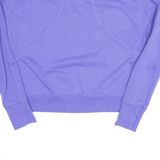 NIKE Cropped Purple Sweatshirt Girls L