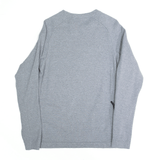 NIKE Embroidered Grey Sweatshirt Mens S