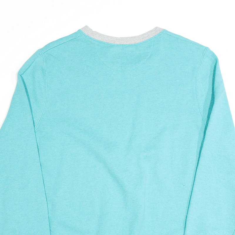 CHAMPION ECO Embroidered Turquoise Blue Sweatshirt Womens XL
