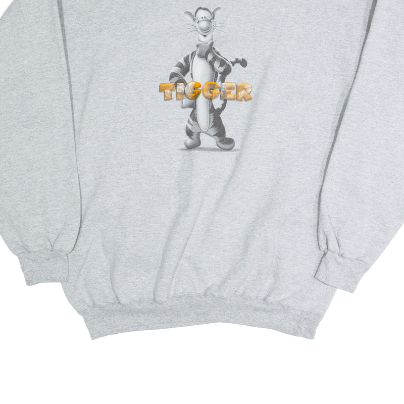 DISNEY Tigger Grey Sweatshirt Mens M