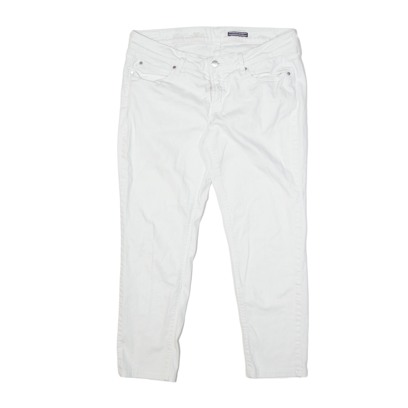 Motley hjort tøffel TOMMY HILFIGER Milan Jeans White Denim Slim Tapered Womens W32 L25 –  Cerqular