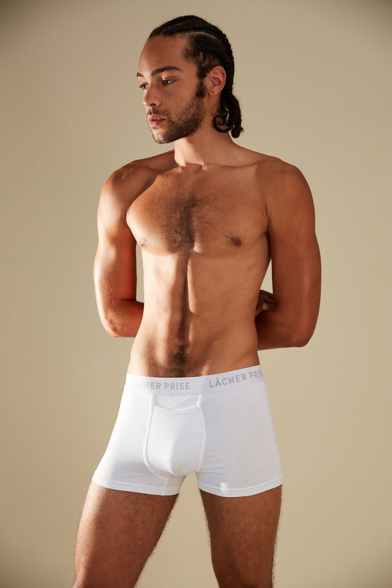 Lâcher Prise - Stratus White Boxers - Pack of 4
