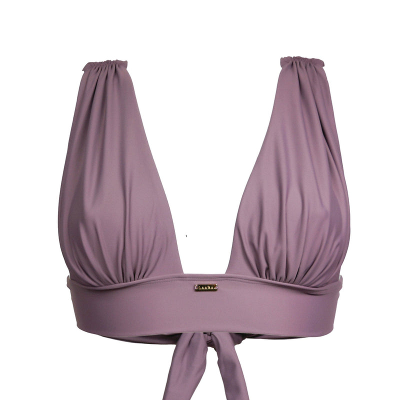 Tropicana Bikini Top - Dusty Purple