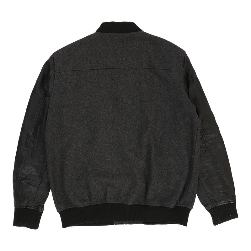 Pre-Loved Primark Varsity Jacket - XL Grey - Thrifted.com