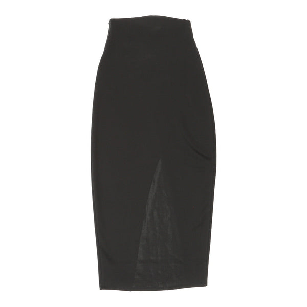 Unbranded Maxi Skirt - 23W UK 2 Black Polyester