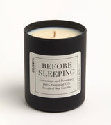 Before Sleeping Essential Oil Candle