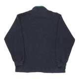 Vintage Reebok Fleece Jacket - XL Blue Polyester - Thrifted.com