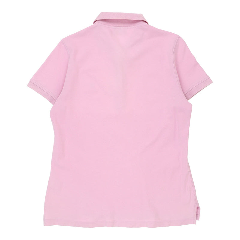 Vintage Conte Of Florence Polo Shirt - Large Pink Cotton