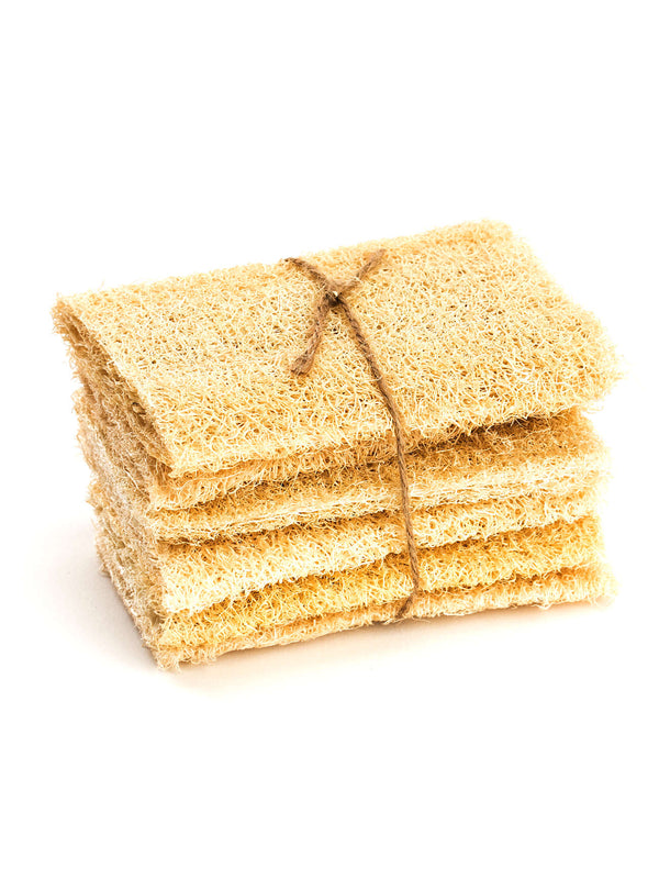 Loofah Scrubbers (6-pack)