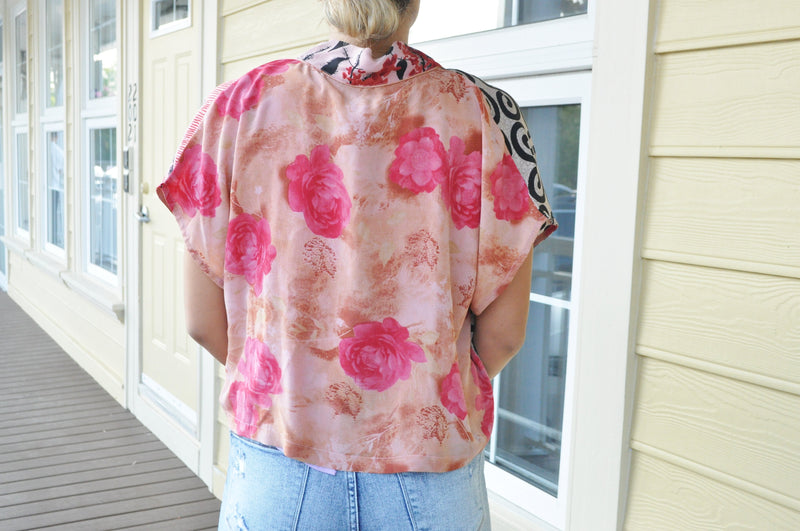 Lotus Bolero Kimono - Wholesale - Upcycled ***Available to pre-order for SS23***