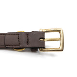 Lucca Apple Leather Collar